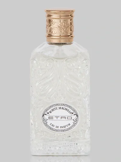 Etro White Magnolia In Neutral