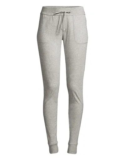 Skin Noa Pima Cotton Jogger Pants In Heather Grey