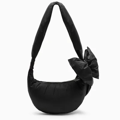 Red Valentino Black Nylon Shoulder Bag