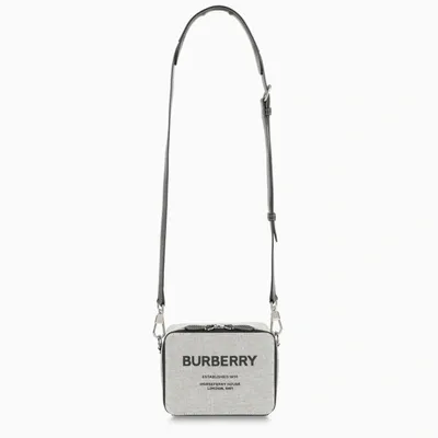 Burberry Logo Print Cross-body Bag In Black