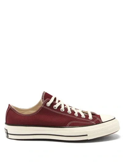 Converse Chuck 70 Ox Recycled Canvas Sneakers In Purple