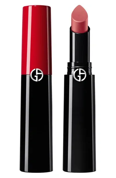 Giorgio Armani Lip Power Long-lasting Satin Lipstick In 503 Eccentrico