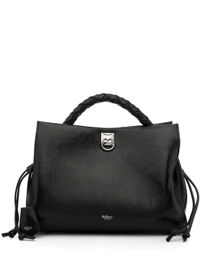 Mulberry Iris Shoulder Bag In Schwarz