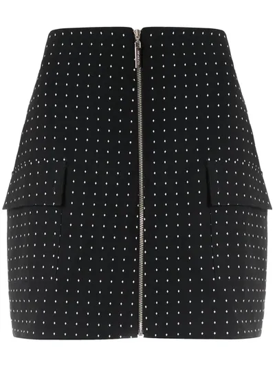 Olympiah Horse Pockets Skirt In Black