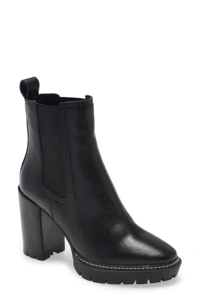 Tory Burch Chelsea 70mm Lug Bootie In Perfect Black