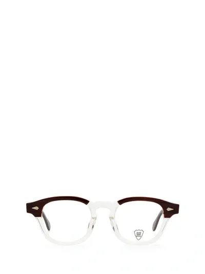 Julius Tart Optical Ar Red Wood Glasses