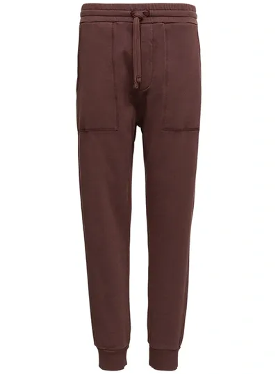 Nanushka Shay Jogger In Brown Cotton