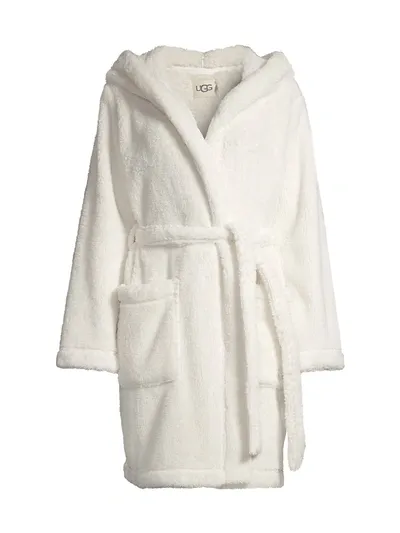 Ugg Aarti Dressing Gown In Cream-white