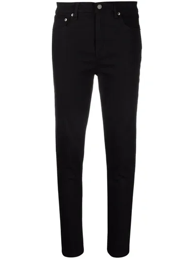 Lauren Ralph Lauren High-rise Skinny Trousers In Schwarz