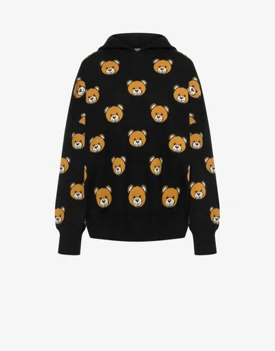 Moschino Women's Jumper Sweater  Teddy Bear In Black