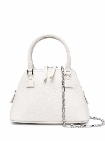 Maison Margiela Small 5ac Tote Bag In Neutrals