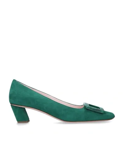 Roger Vivier Belle Vivier Trompette Pumps 45 In 绿色