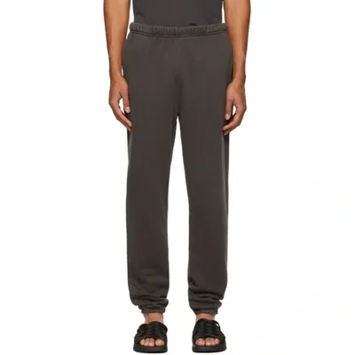 Les Tien Grey Heavyweight Classic Lounge Pants In Grau