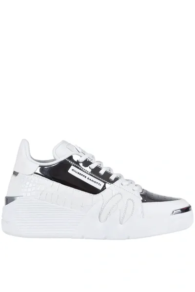 Giuseppe Zanotti Talon Sneakers In White