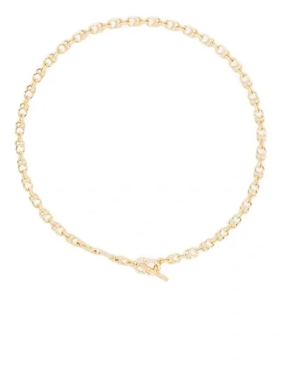 Courbet 18kt Recycled Yellow Gold Celeste Laboratory-grown Diamond Chain Necklace In 金色