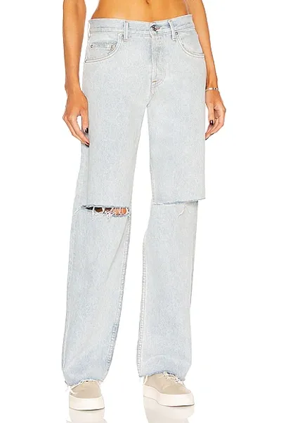 Grlfrnd Bella Distressed Boyfriend Jeans In Echo Park