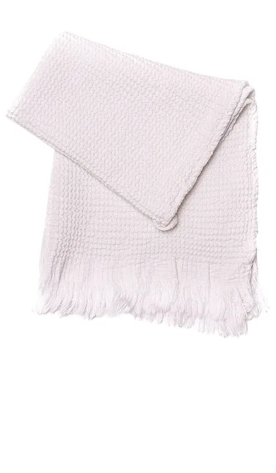 House No. 23 Ella Hand Towel In White