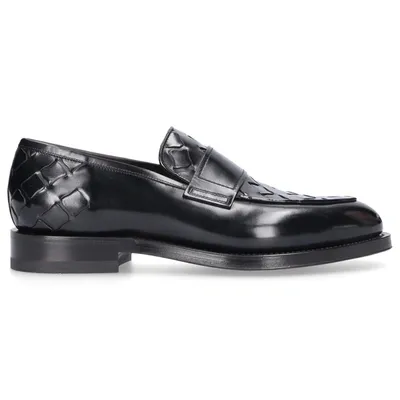 Santoni Loafers 21572 In Black