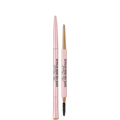 Too Faced Superfine Brow Detailer Ultra Slim Brow Pencil - Natural Blonde