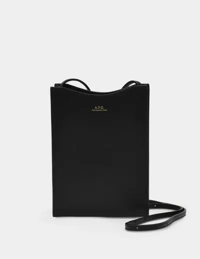 Apc Neck Pouch Jamie Crossbody - A.p.c. - Black - Leather