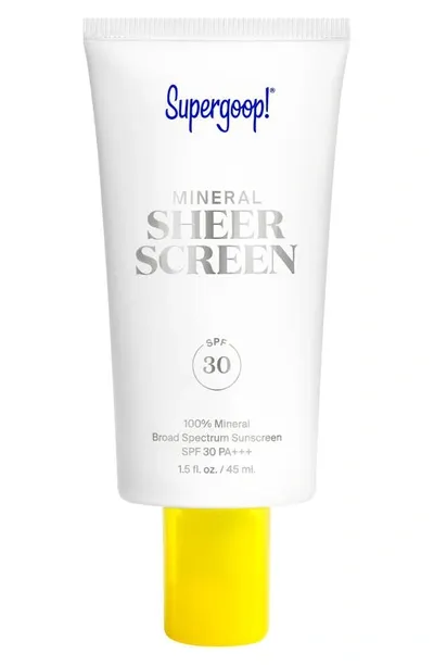 Supergoopr Supergoop!® Supergoop! Mineral Sheerscreen Spf 30 Sunscreen Lotion