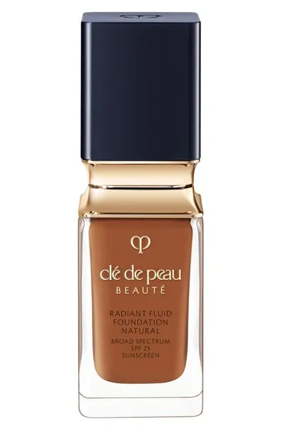 Clé De Peau Beauté Radiant Fluid Natural Foundation In O100 (rich Deep Ocher With Warm Golden Olive Undertones)