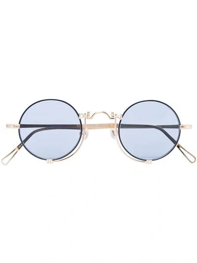 Matsuda 10601h Heritage Round-frame Sunglasses In Metallisch