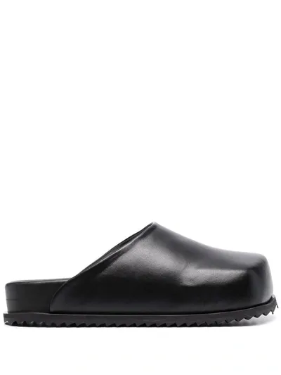 Yume Yume Chunky Slip-on Slides In Black