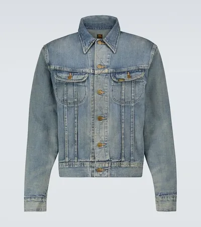 Rrl Denim Jacket In Blue