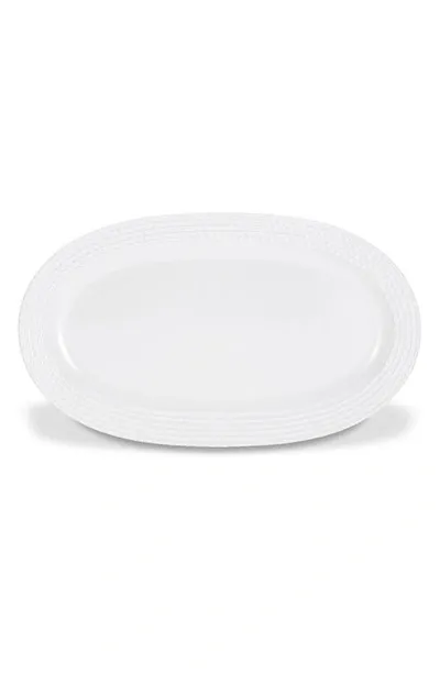 Kate Spade New York Wickford Oval Hors D'oeuvres Plate In White