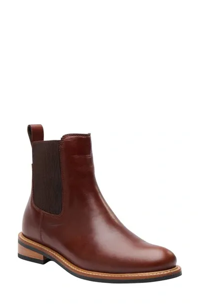 Nisolo Carmen Water Resistant Chelsea Boot In Brandy