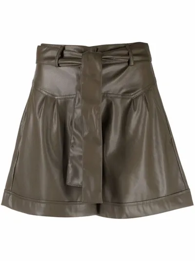 Liu •jo Shorts With Cuff Military Polyamide Woman