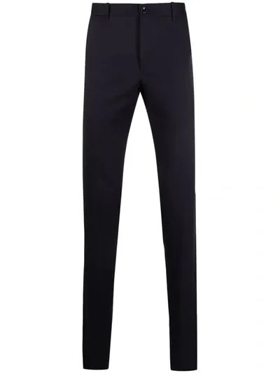 Incotex Slim-fit Straight-leg Trousers In Blau