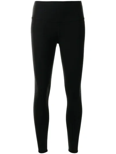 Alo Yoga High-waist Alosoft Highlight Leggings In Black