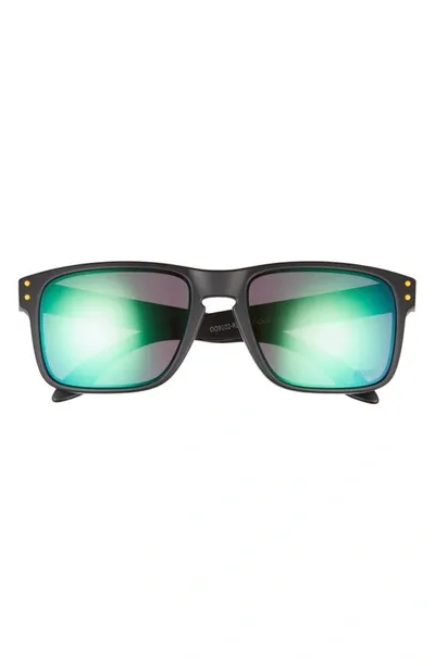 Oakley Holbrook 57mm Sunglasses In Black Green