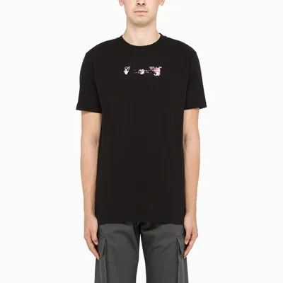 Off-white Black/fuchsia Acrilyc Arrows T-shirt