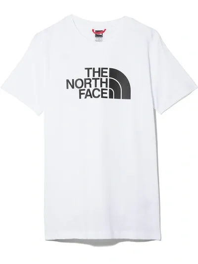 The North Face Kids' Logo-print Cotton T-shirt In White