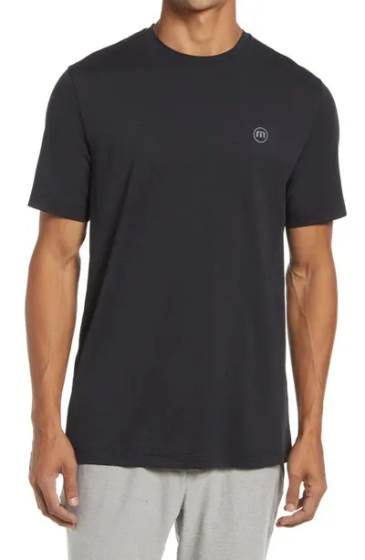 Travismathew Scenic Vista Logo T-shirt In Heather Grey