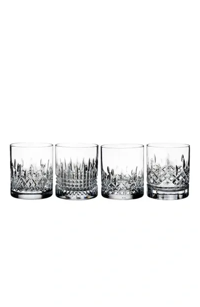 Waterford Lismore Evolution Set Of 4 Lead Crystal Tumblers In Clear