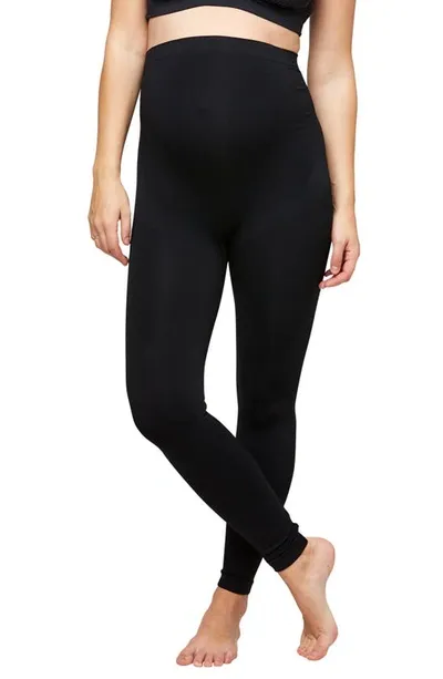 Nom Maternity Light Support Everyday Leggings In Black