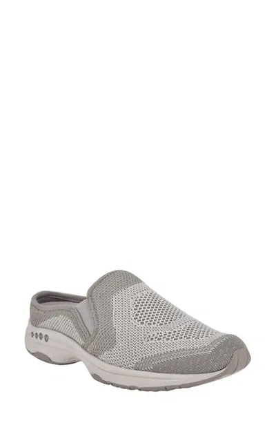 Easy Spirit Take Knit Slip-on Sneaker In Gray