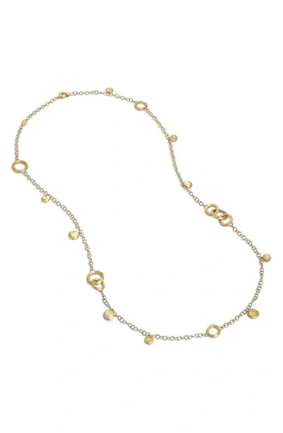 Marco Bicego 18k Yellow Gold Jaipur Long Charm Statement Necklace, 29.5