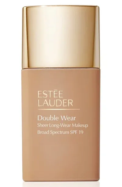 Estée Lauder Double Wear Sheer Long-wear Makeup Spf 19 4n2 Spiced Sand 1 oz/ 30 ml In N Spiced Sand