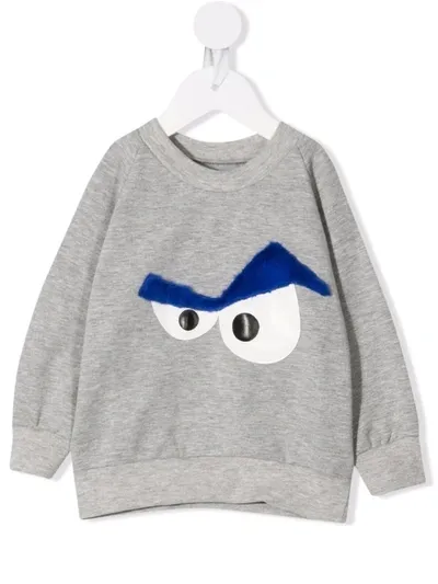 Wauw Capow By Bangbang Babies' Cool Cooper Jersey Sweatshirt In Grey