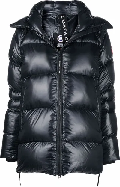 Canada Goose Quilted-finish Down Jacket In 黑色