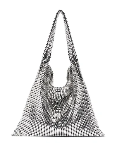 Rabanne Chainmail Shoulder Bag In Silver