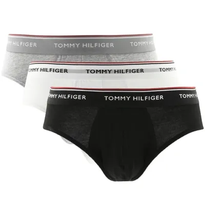 Tommy Hilfiger Underwear 3 Pack Briefs Grey