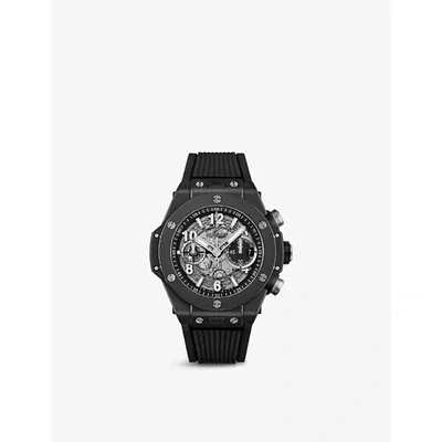 Hublot Mens 421.ci.1170.rx Big Bang Unico 2 Titanium, Ceramic And Rubber Automatic Watch Black