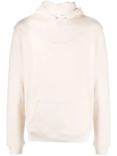 Axel Arigato Logo Print Hoodie In Nude