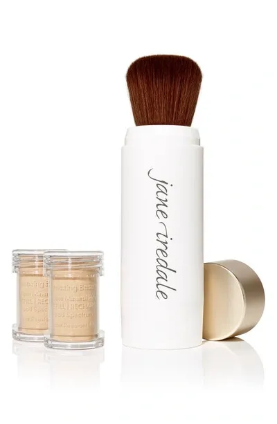 Jane Iredale Amazing Base® Loose Mineral Powder Spf 20 Refillable Brush In Amber